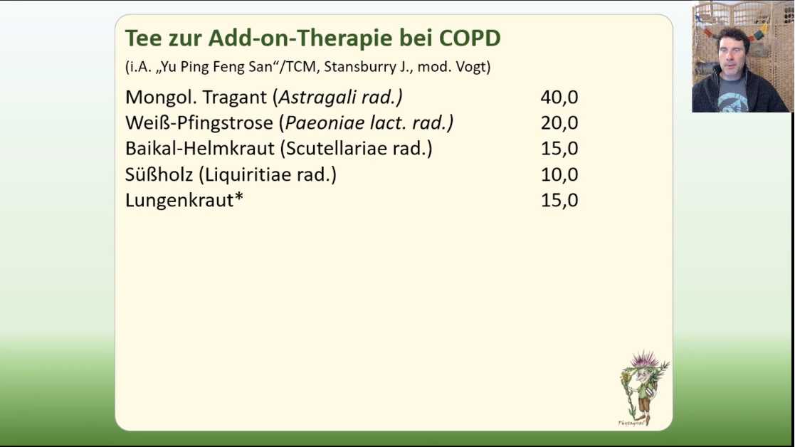 COPD (Ebene Immunsystem, Rezeptbesprechung)